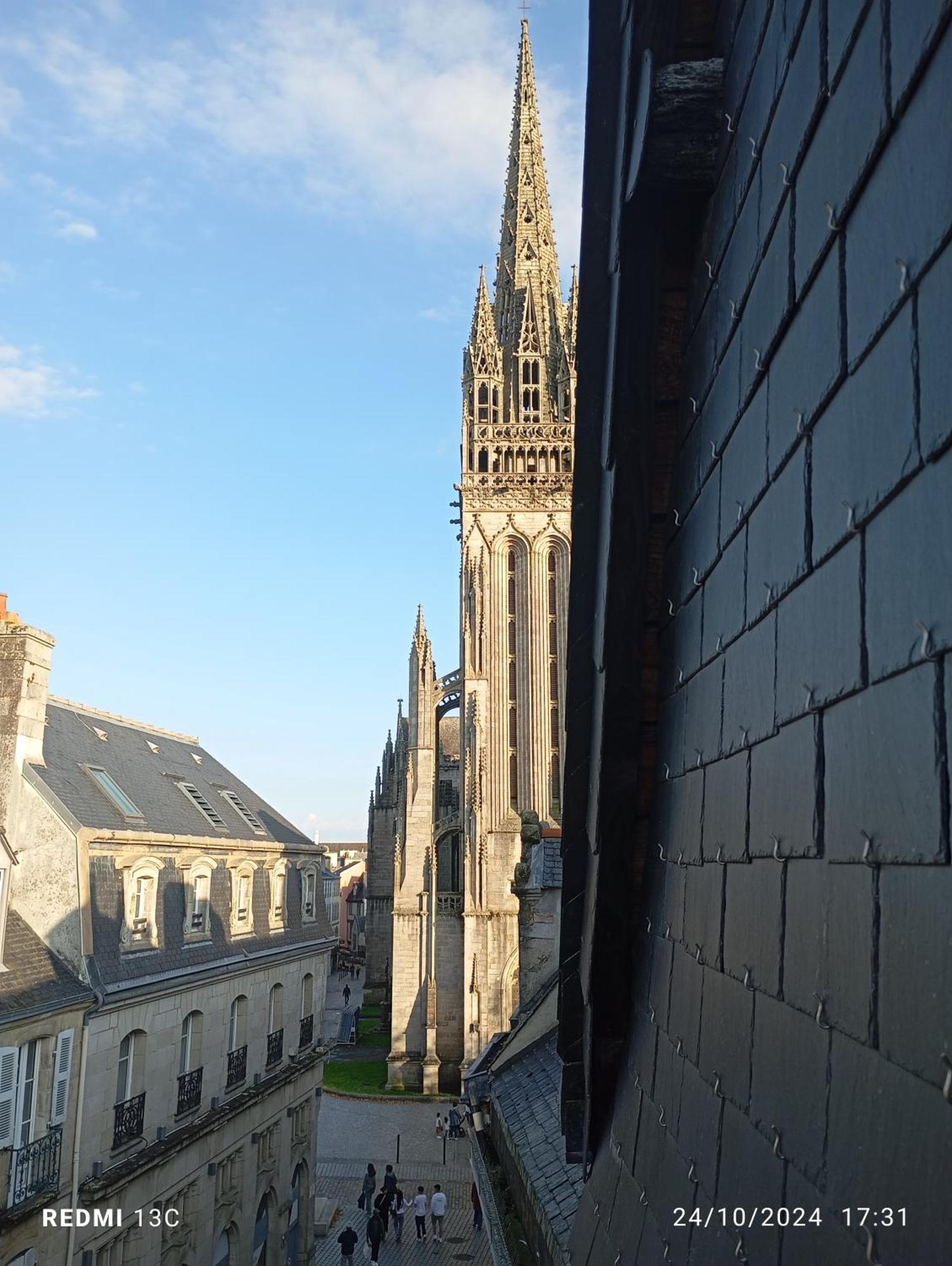 Escapade Romantique Sous Les Toits De Kereon - Centre Historique, Rue Pietonne Quimper Exterior foto